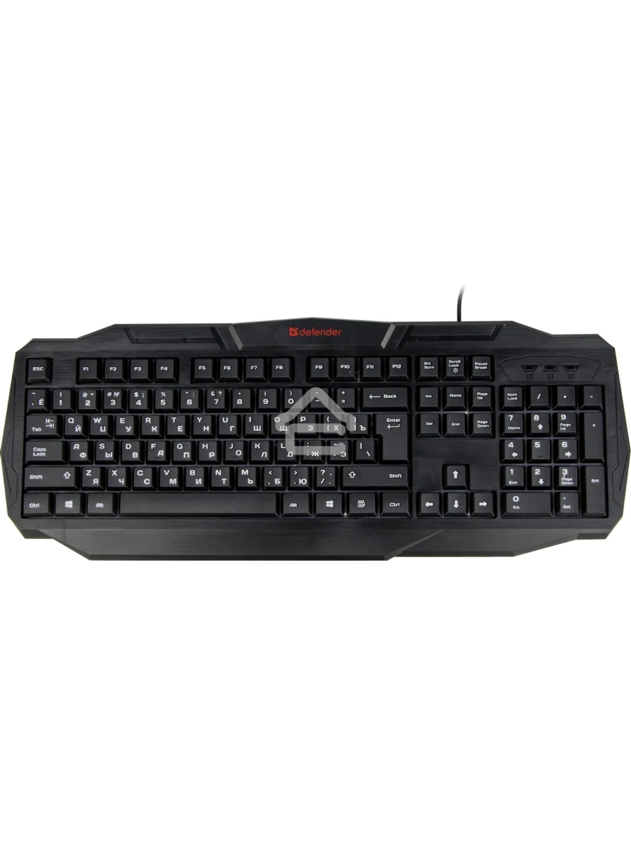 Клавиатура Defender Ultra HB-330L RU проводная, USB, чёрный