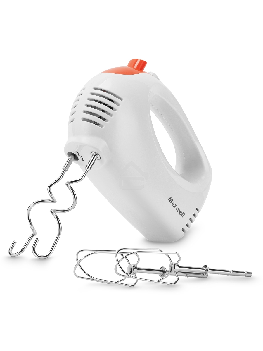Миксер Maxwell MW-1358, 300вт ручной, белый