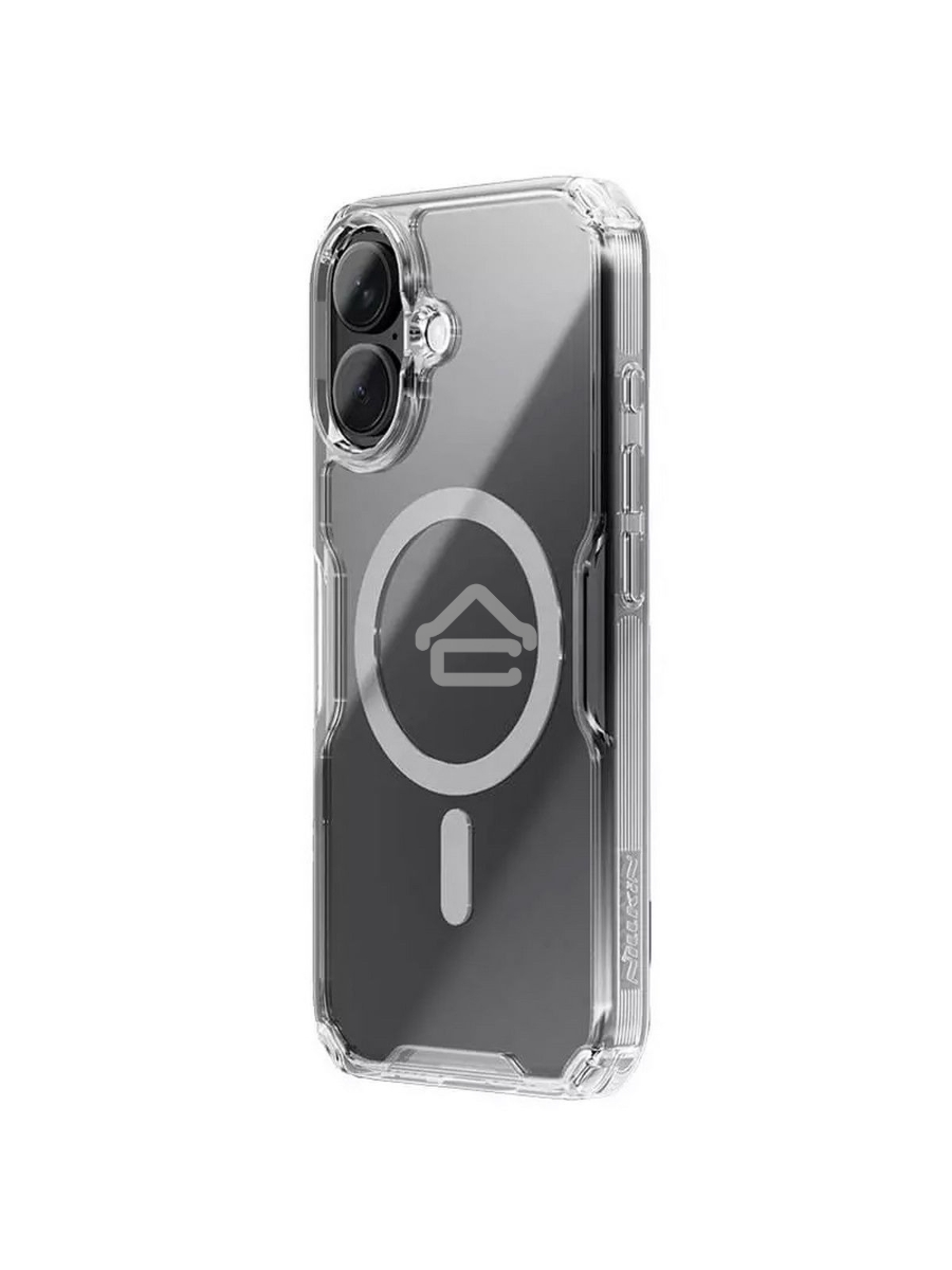 Чехол Nature TPU Pro Magnetic Case, белый, (AP iP16 Plus)