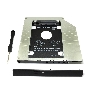 Адаптер оптибей Espada SS12 /optibay, hdd caddy/ SATA/miniSATA/SlimSATA/ 12,7мм для подключения HDD/SSD 2,5” к ноутбуку вместо DVD.(37642)