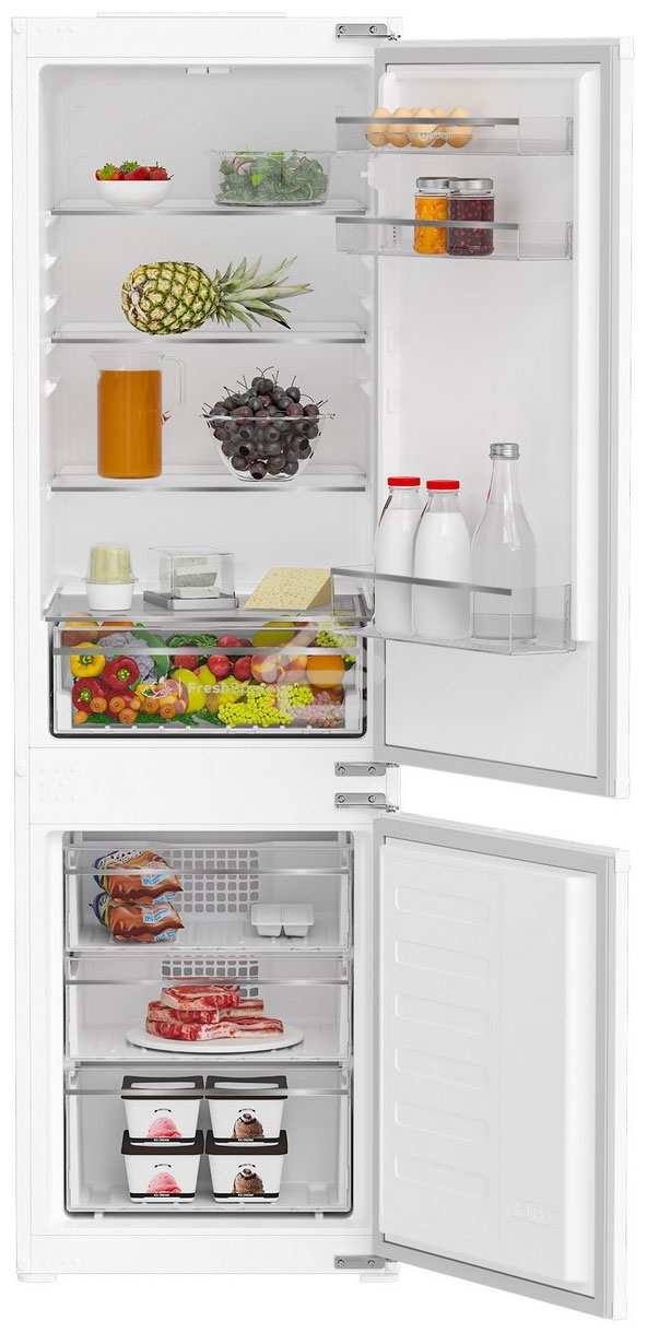 Холодильник Indesit IBD 18 белый двухкамерный 193/78л морозилка снизу