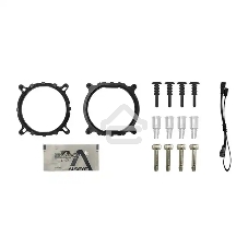 Кулер для процессора Alseye H120D белый, 120 мм, алюминий/медь, 2000 об/мин, 35.5 дБ, 4 pin, 200 Вт, 154 мм