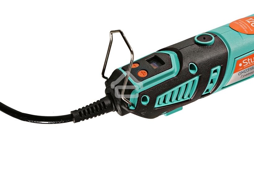 Прямошлифовальная машина (гравер) Sturm! GM2318FS 180Вт, гибкий вал, LCD-дисплей,126аксс,рег оборотов