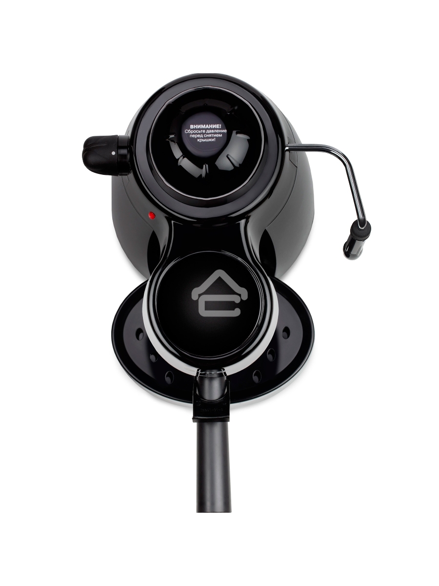 Кофеварка рожковая Vitek VT-1518, черный, исп. кофе - молотый, 0.24л, 750вт, 5Бар