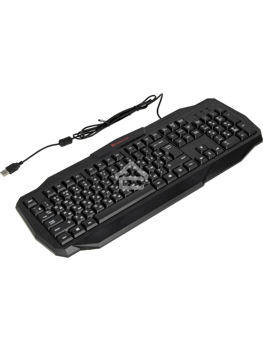 Клавиатура Defender Ultra HB-330L RU проводная, USB, чёрный