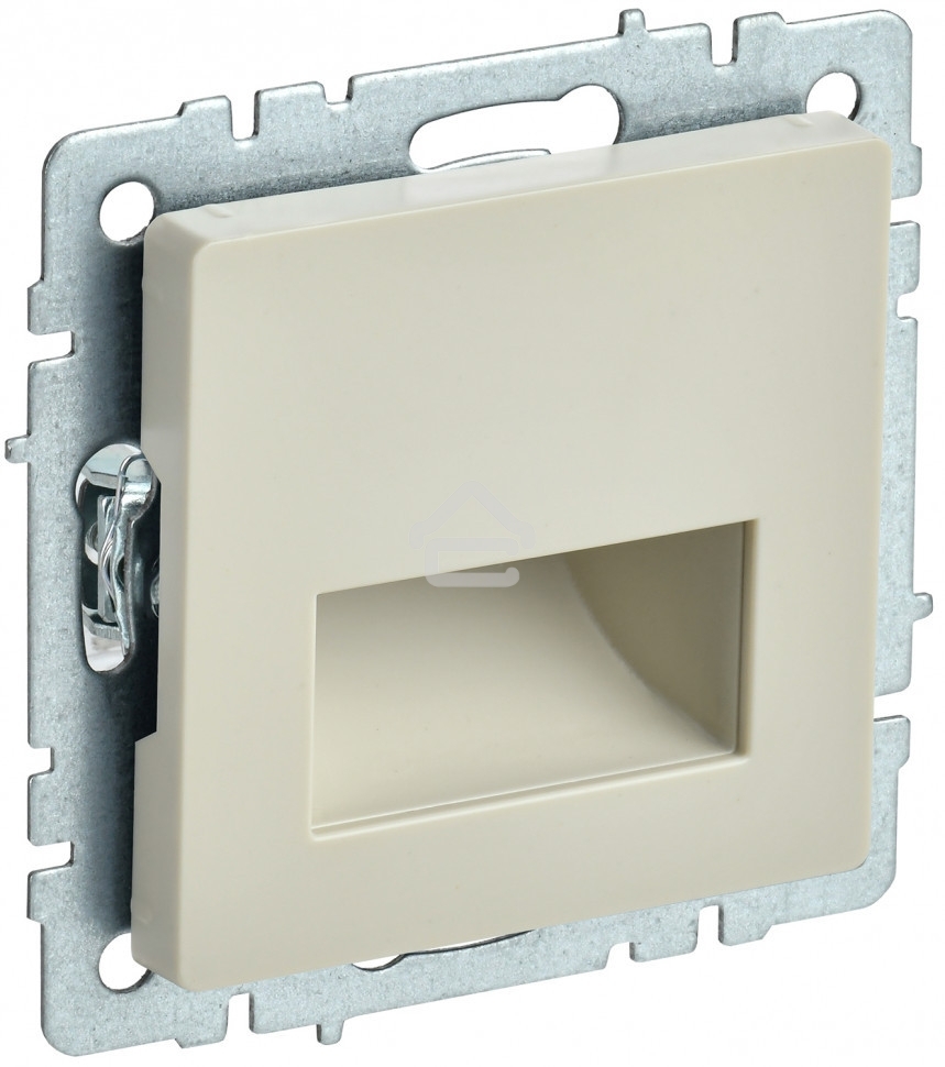 Подсветка светодиодная встраиваемая IEK BRITE ПЛ20-БрКр (BR-FL20-K10) бежевый