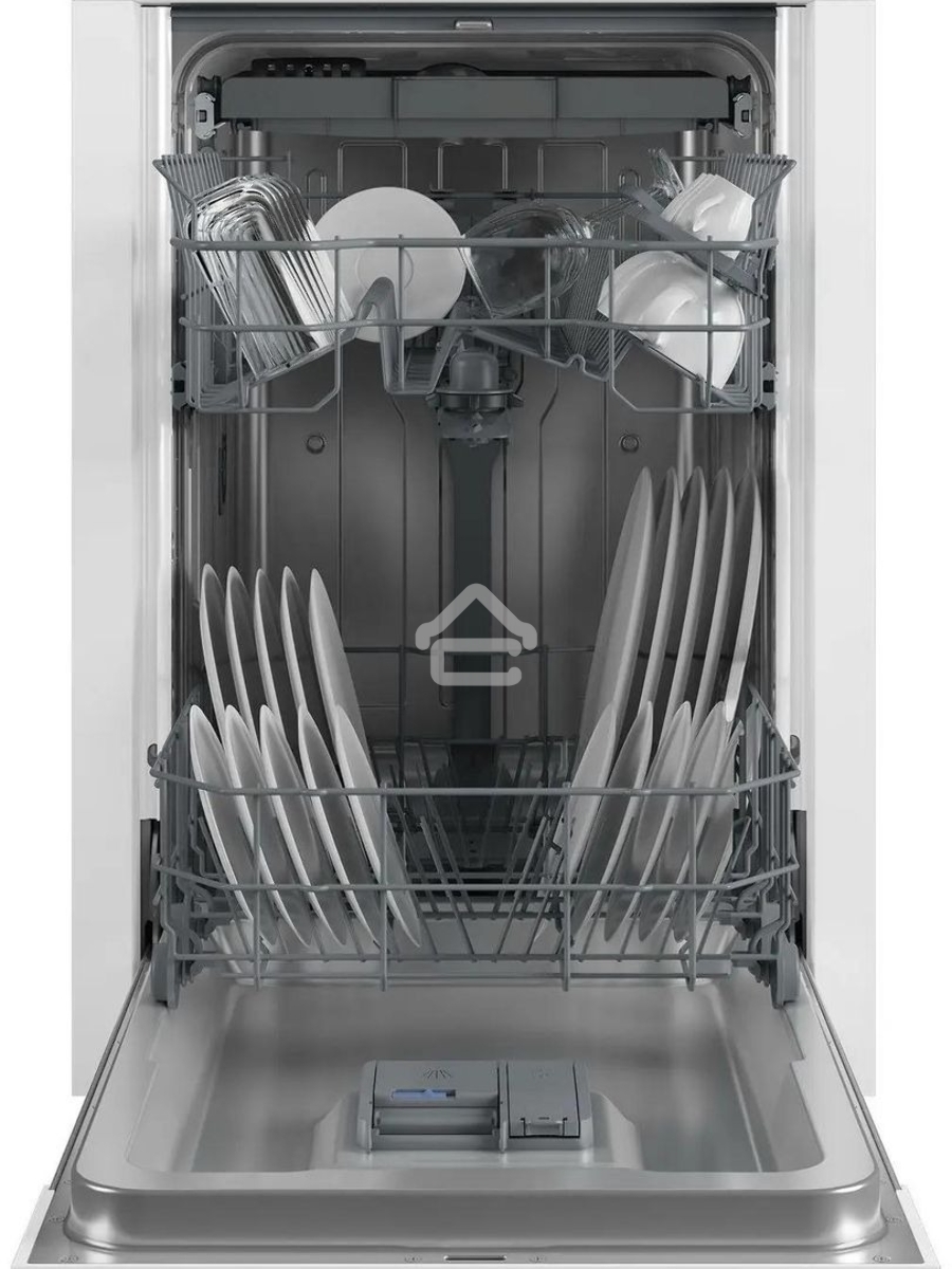 Встраиваемая посудомоечная машина Indesit DIS 2C50, белый, 44.8 см, 9 компл., 48 дБ, класс A