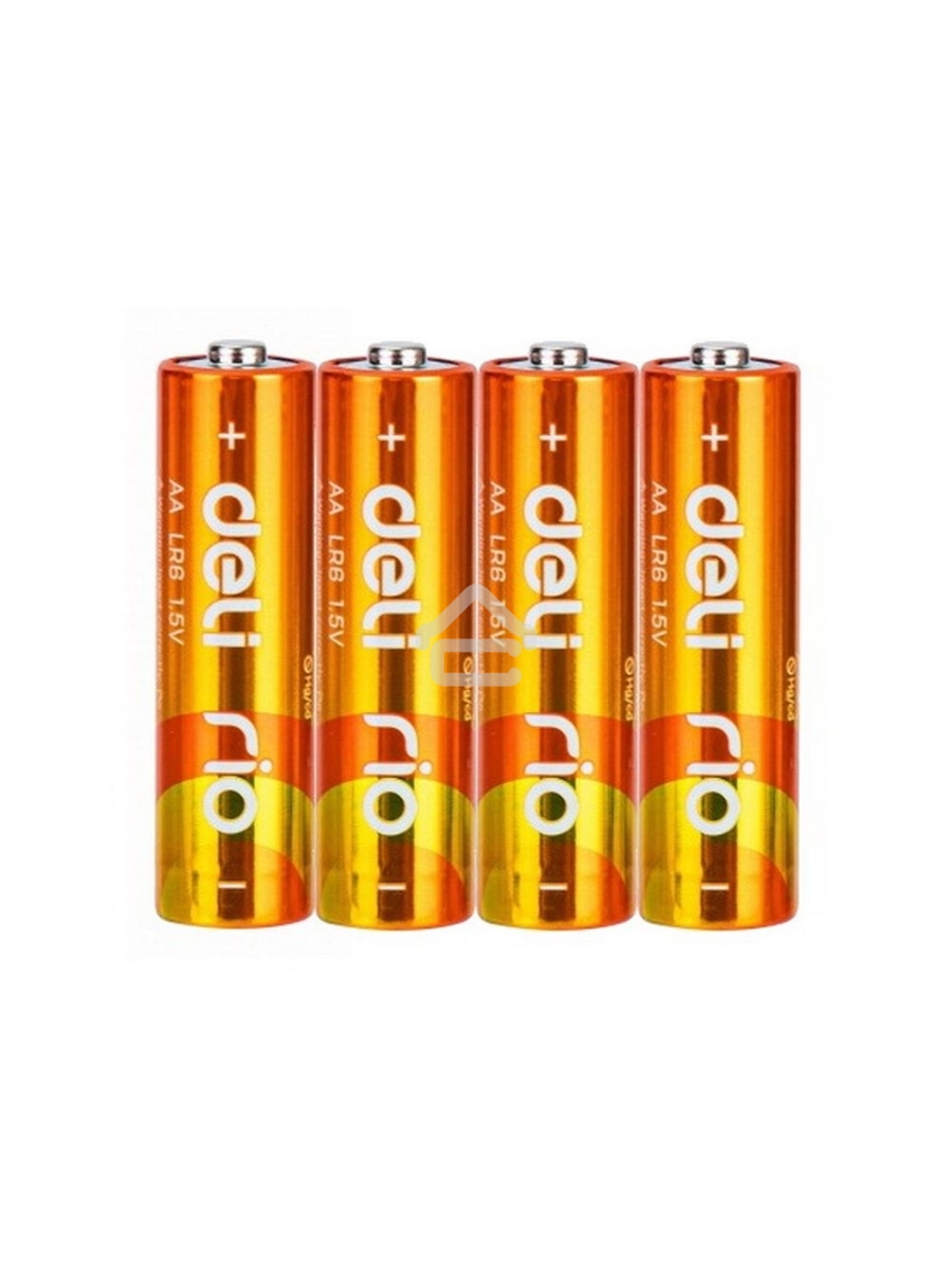 Батарейки Deli Rio E82902 AA LR6 1.5V (4шт\Pack) 