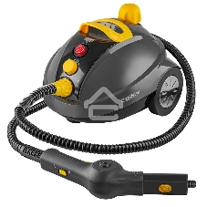 Универсальный отпариватель-пароочиститель Endever Odyssey Q-808, темно-серый/желтый, мощность 1500 Вт, 3,5 бар, бак 700 мл, 85 г/мин, 2  шт/уп.