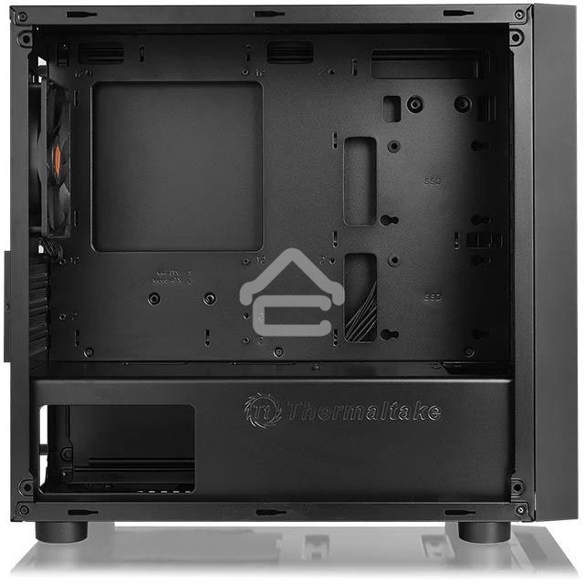 Компьютерный корпус Thermaltake Versa H17 черный без БП mATX 1xUSB 2.0 1xUSB 3.0 audio bott PSU