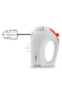 Миксер Maxwell MW-1358, 300вт ручной, белый