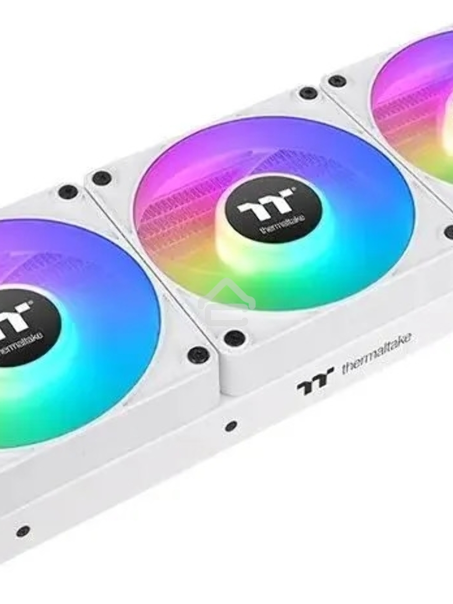 Вентилятор для корпуса Thermaltake CT120 EX Sync ARGB 120х120x25 белый 4-pin 28.5дБ (упак.:3шт) (CL-F190-PL12SW-A) Ret