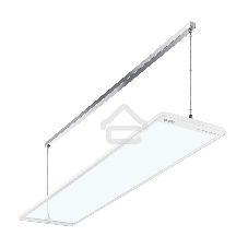 Комплект обогреватель инфракрасный Ballu BIH-GTW-1.3 + BMT-1 белый, 1300 Вт, 26 м2, термостат