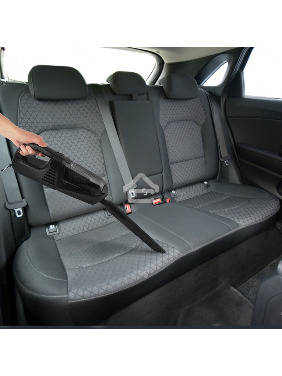 Пылесос автомобильный Vitek VT-1850(BK) 90 Вт/ Моющийся фильтр.