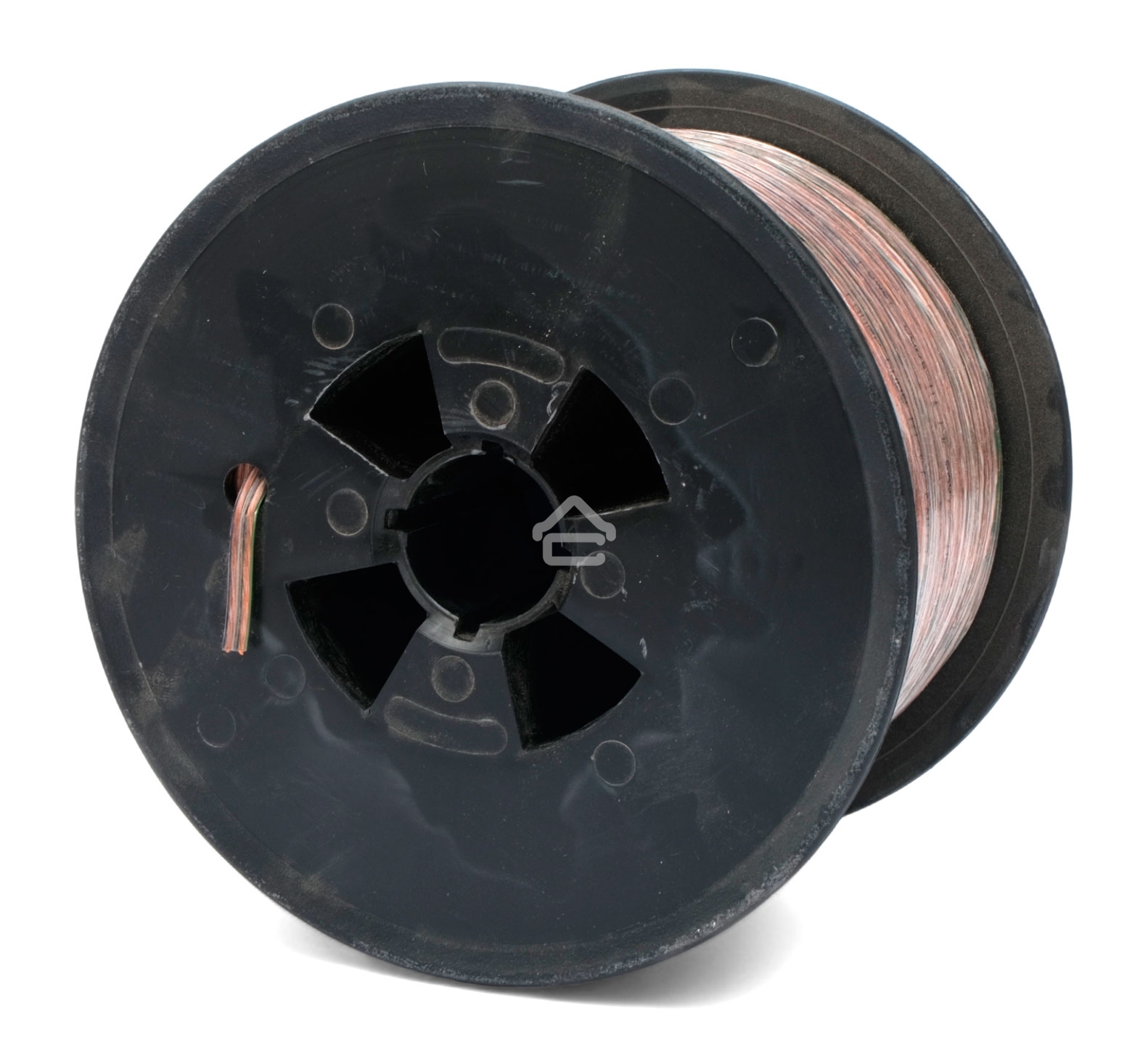 Акустический кабель Power Cube, 2*0,5, 100M, прозрачный, на катушке