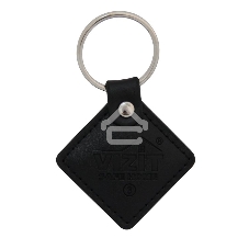 Ключ VIZIT RF3.2 Черный (RFID-13.56 МГц). Кожаный брелок с тиснением логотипа, черный. Встроенная защита от несанкционированного копирования. Используется совместно с модификациями блоков вызова и контроллеров ключей, имеющих в наименовании литеру - F.