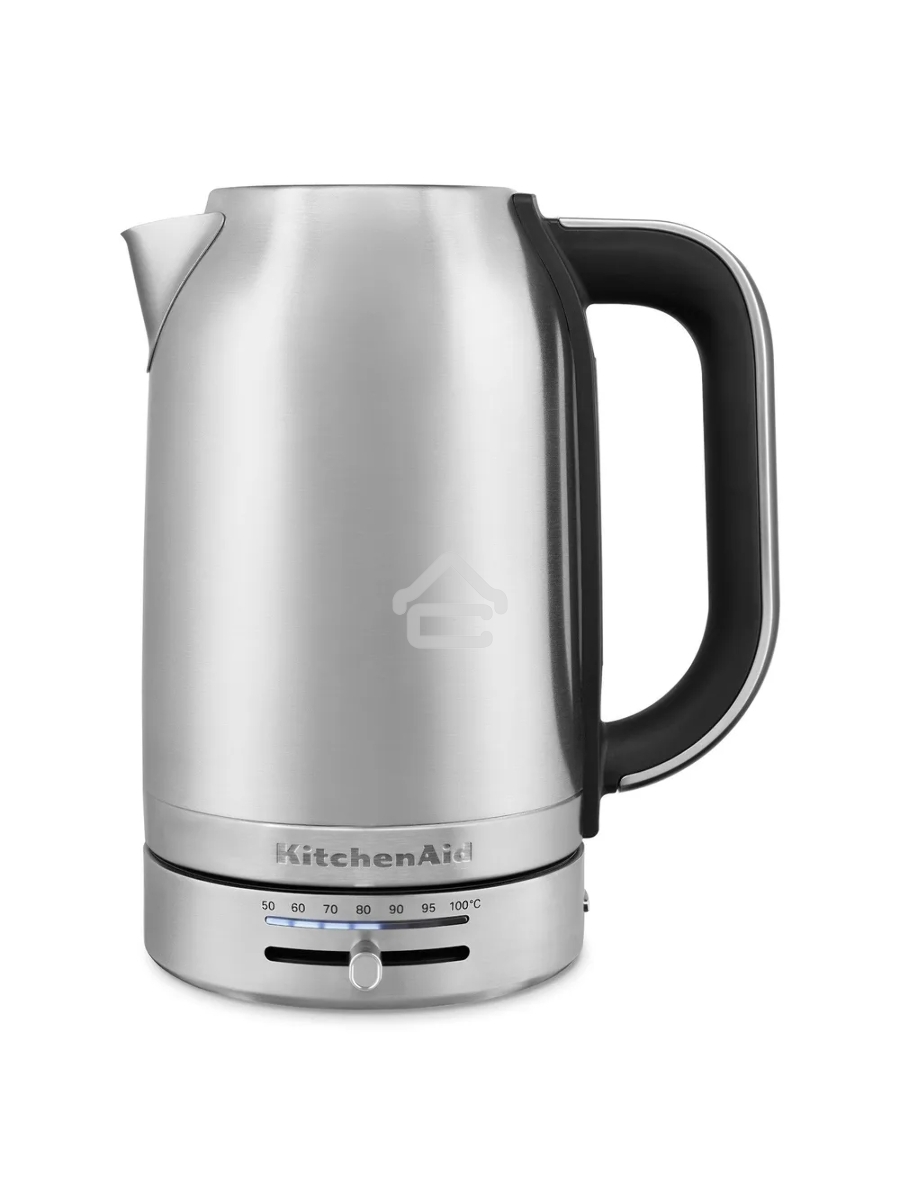 Чайник электрический KitchenAid 5KEK1701ESX стальной, 1,7 л, 2400 Вт