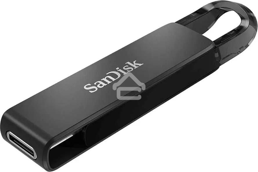 Флешка USB SanDisk CZ460 Ultra (SDCZ460-064G-G46), 64Gb, USB Type-C, R/W 150/30, черный