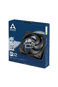Вентилятор для корпуса Arctic P12 черный, 120 мм, 1800 об/мин, 22.5 дБ, 3 pin