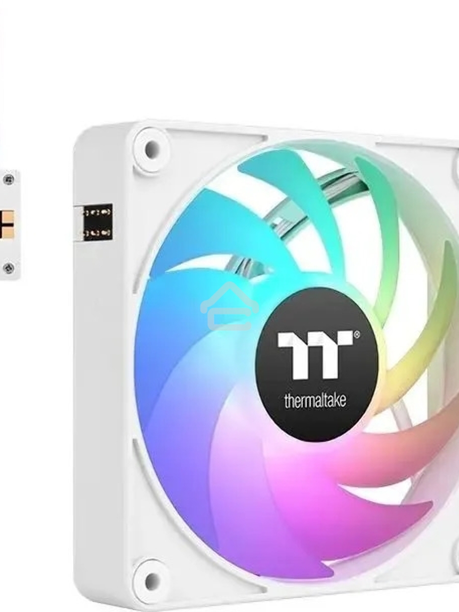 Вентилятор для корпуса Thermaltake CT120 EX Sync ARGB 120х120x25 белый 4-pin 28.5дБ (упак.:3шт) (CL-F190-PL12SW-A) Ret