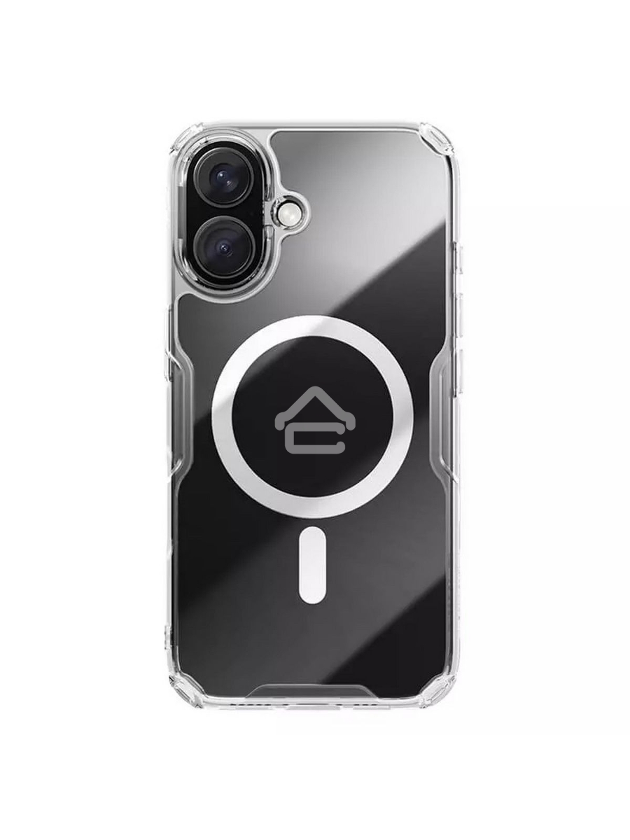 Чехол Nature TPU Pro Magnetic Case, белый, (AP iP16 Plus)