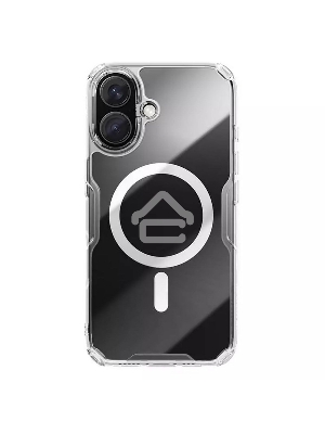 Чехол Nature TPU Pro Magnetic Case, белый, (AP iP16 Plus)