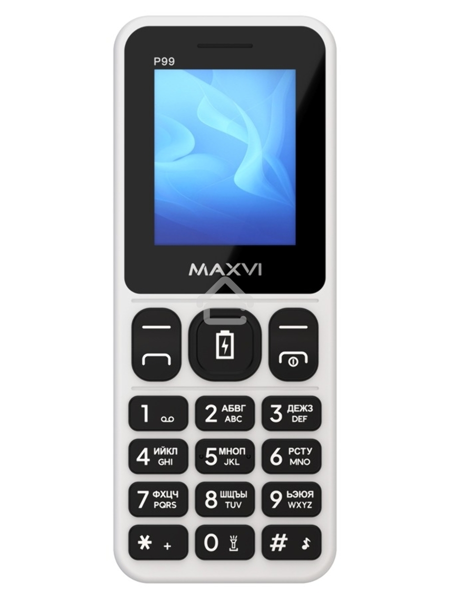 Мобильный телефон Maxvi P99 белый