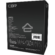 Блок Питания CBR PSU-ATX600-12GM, 600Вт, 80 PLUS Bronze, 120мм, черный