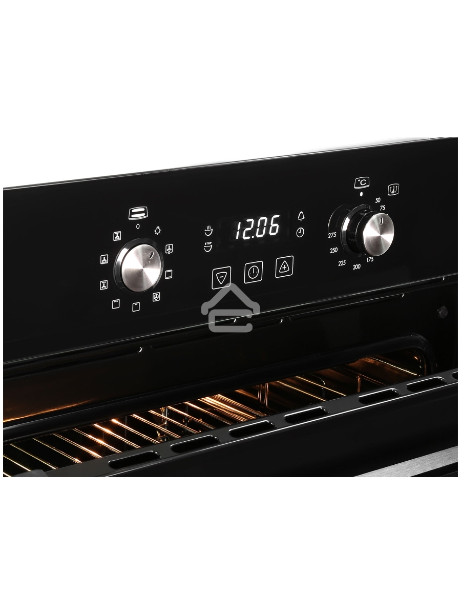 Духовой шкаф электрический Zigmund & Shtain E 167 B чёрный