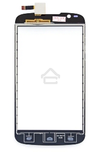 Сенсорное стекло (тачскрин) для Fly IQ4413 EVO Chic 3 Quad, черное