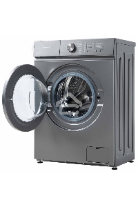 Стиральная машина Бирюса WM-SM510/04 M Металлик, загрузка фронтальная 5 кг, 1000 об/мин, класс А++