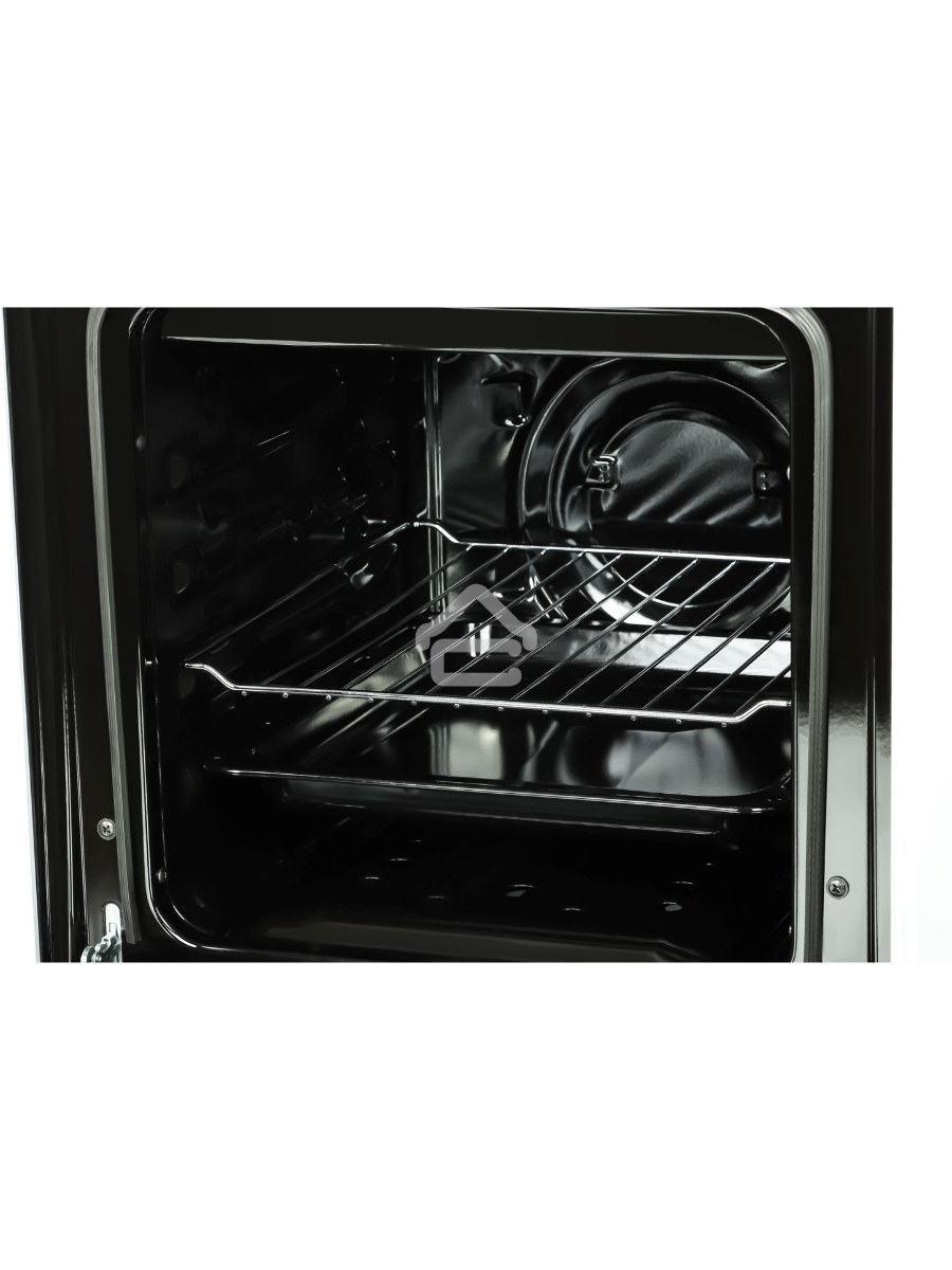 Плита газовая Kraft KF-FSK5404AGWG белый, конфорок 4 газовых, духовка 58 л, 50 см x 87 см x 63 см