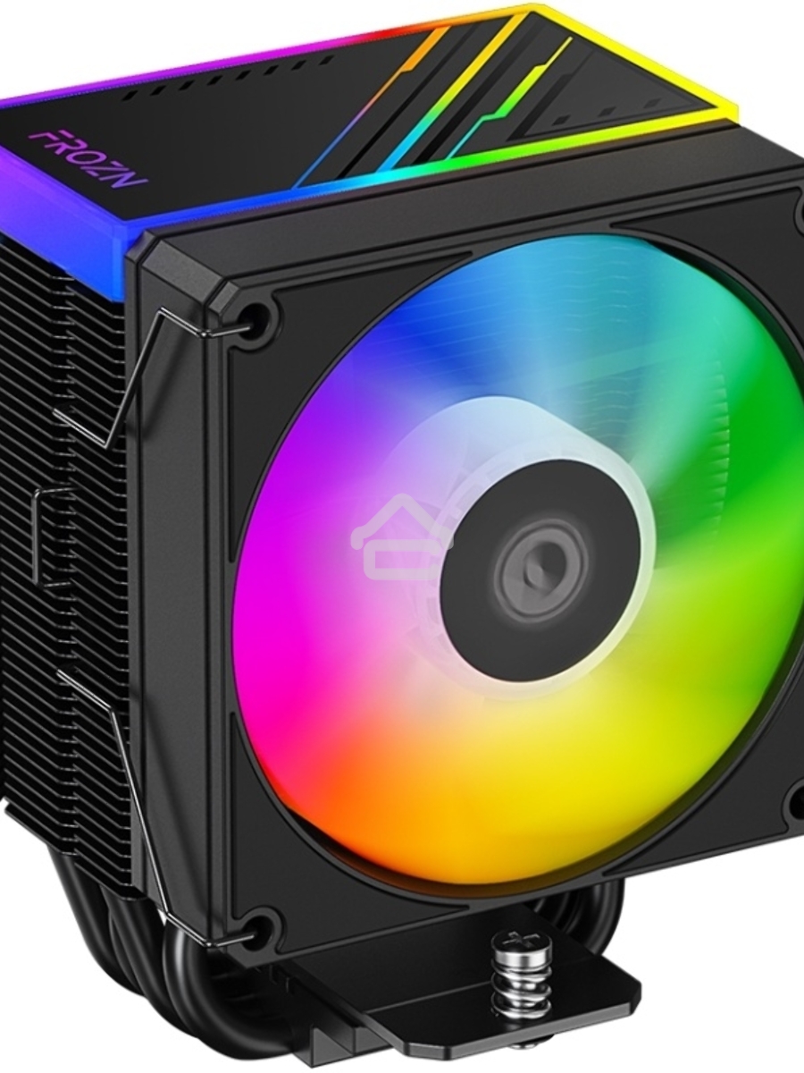 Кулер Cooler ID-Cooling FROZN A400 ARGB черный 92мм алюминий+медь 2200rpm 25.8db 4-pin 180W 123мм