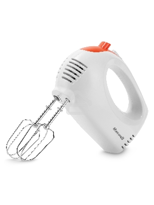 Миксер Maxwell MW-1358, 300вт ручной, белый