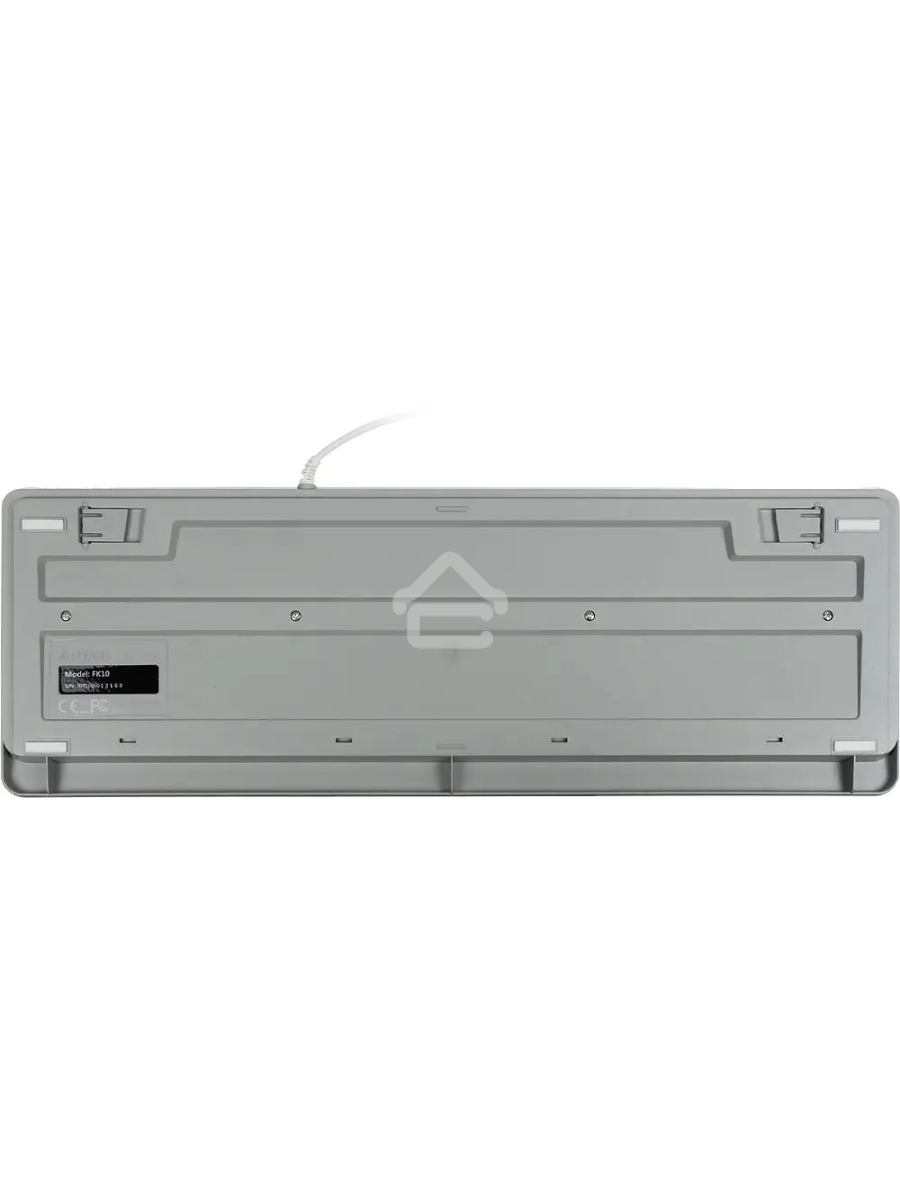 Клавиатура A4Tech Fstyler FK10 проводная, USB, белый/серый