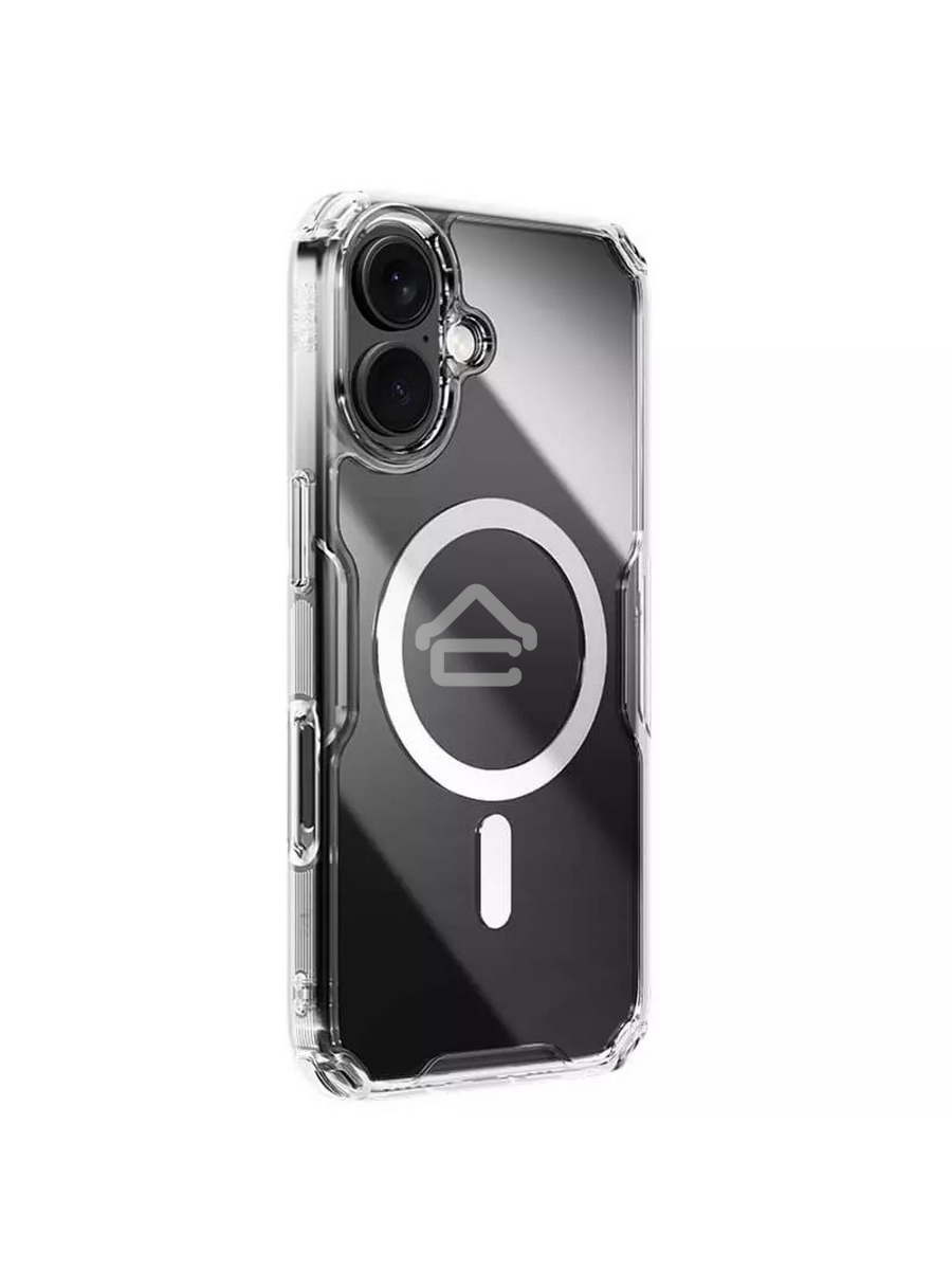 Чехол Nature TPU Pro Magnetic Case, белый, (AP iP16 Plus)