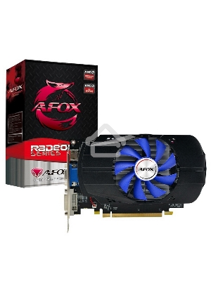 Видеокарта AFOX R7 350 Single Fan 2GB GDDR5 128bit VGA DVI HDMI  RTL{30} (784238)