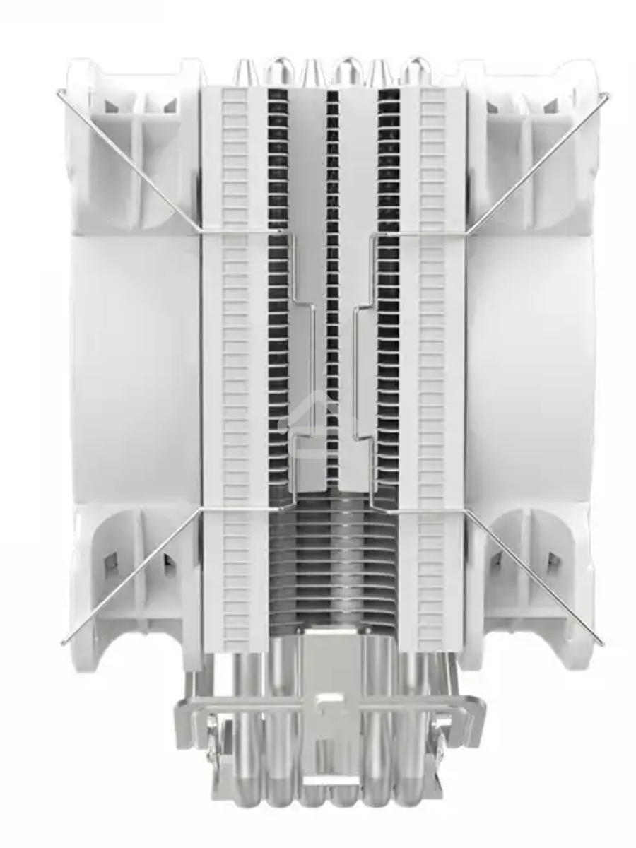 Кулер для процессора Alseye H120D белый, 120 мм, алюминий/медь, 2000 об/мин, 35.5 дБ, 4 pin, 200 Вт, 154 мм