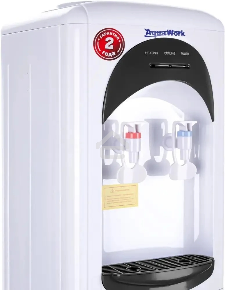 Кулер Aqua Work 17-LDR напольный электронный белый/черный