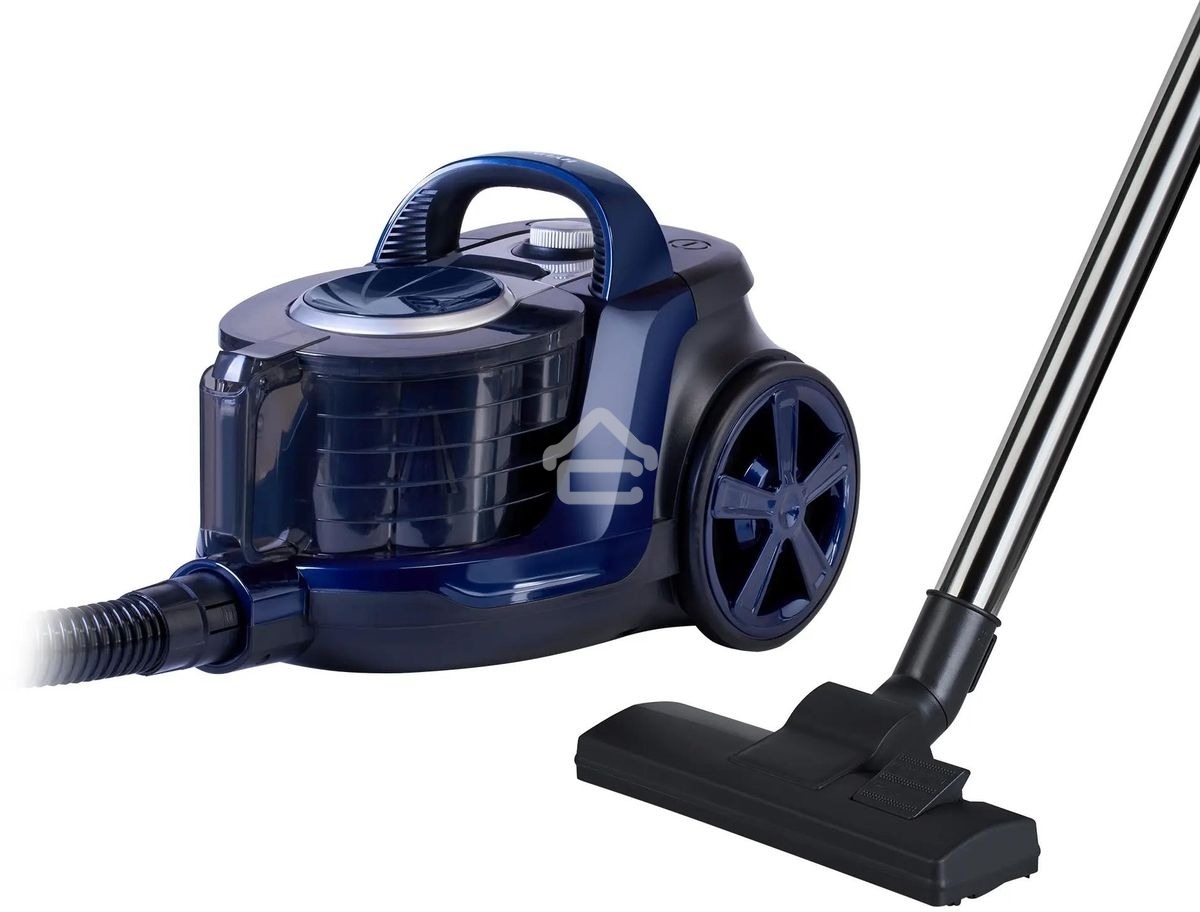 Пылесос Hyundai HYV-C3955 фиолетовый/черный 380/2220Вт, уборка сухая, пылесборник контейнер 1.5 л