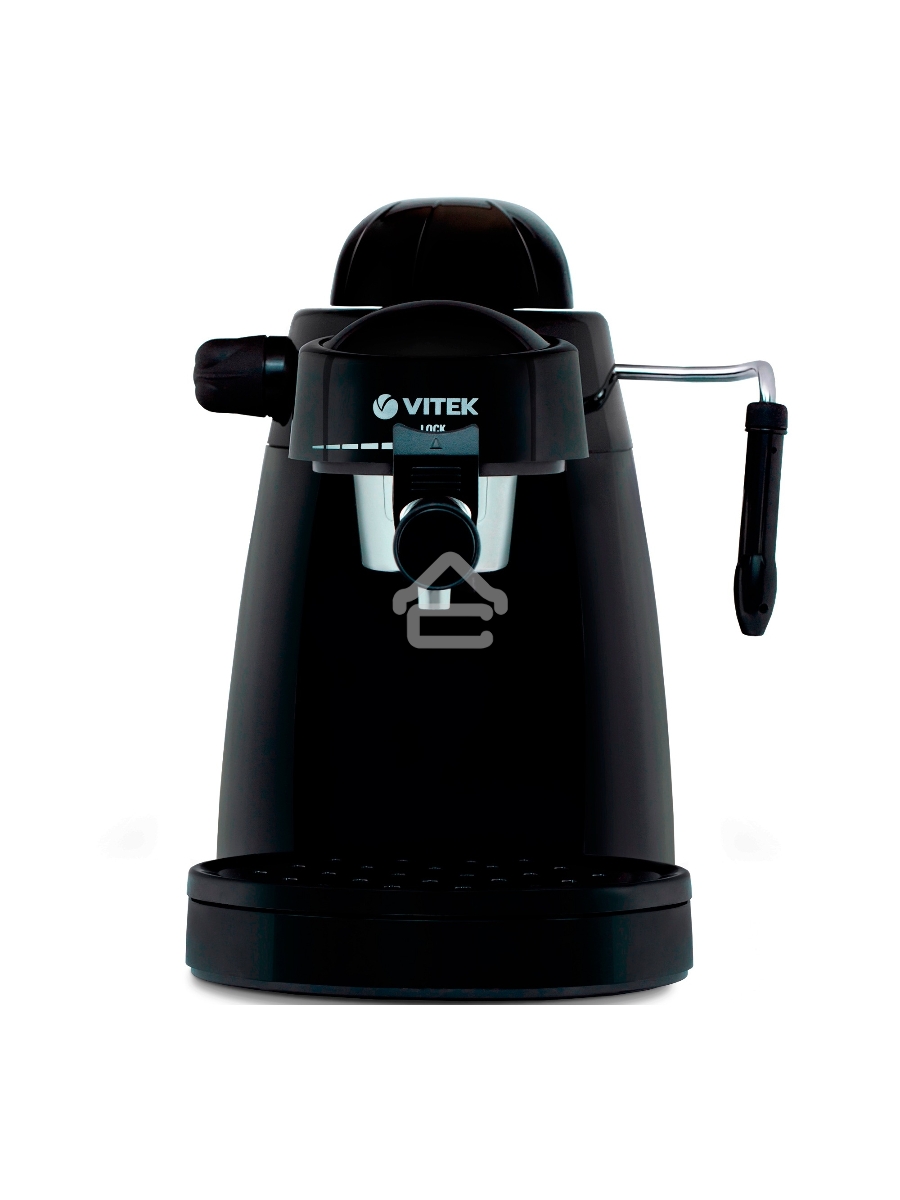 Кофеварка рожковая Vitek VT-1518, черный, исп. кофе - молотый, 0.24л, 750вт, 5Бар
