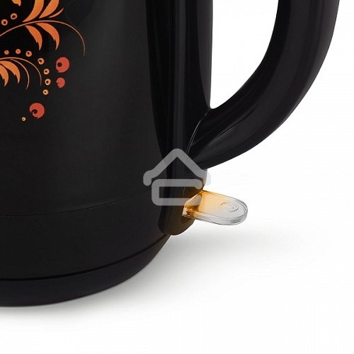 Чайник электрический BQ KT1702P черный-Цветы
