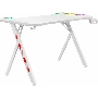 Стол игровой Defender Infinity RGB,подвес круж+гарн.,бел,120_5
