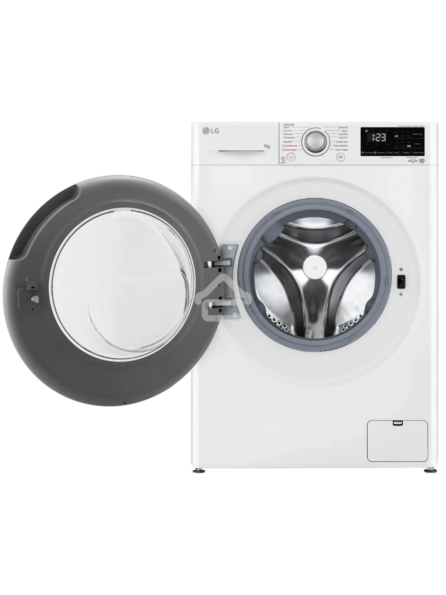 Стиральная машина LG F2V3HS4W белый, загрузка фронтальная 7 кг, 1200 об/мин., класс: A