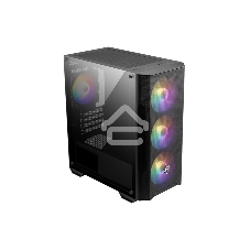 Компьютерный корпус MSI MAG FORGE M100A, Mini-Tower, черный 4x120мм