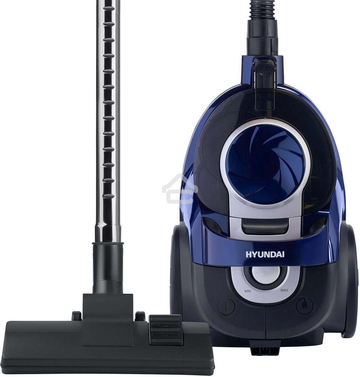 Пылесос Hyundai HYV-C3955 фиолетовый/черный 380/2220Вт, уборка сухая, пылесборник контейнер 1.5 л