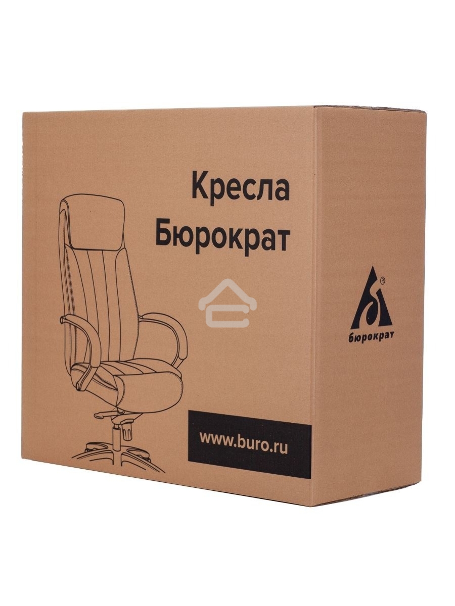 Кресло руководителя Бюрократ T-9908AXSN-AB черный, кожа, крестовина металл