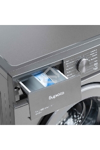 Стиральная машина Бирюса WM-SM510/04 M Металлик, загрузка фронтальная 5 кг, 1000 об/мин, класс А++