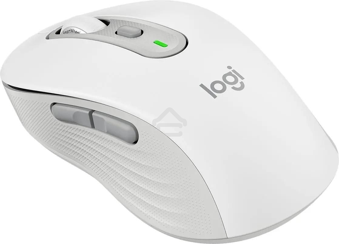 Мышь беспроводная Logitech M750 белый, 4000 dpi, радиоканал, Bluetooth, USB, кнопки - 5