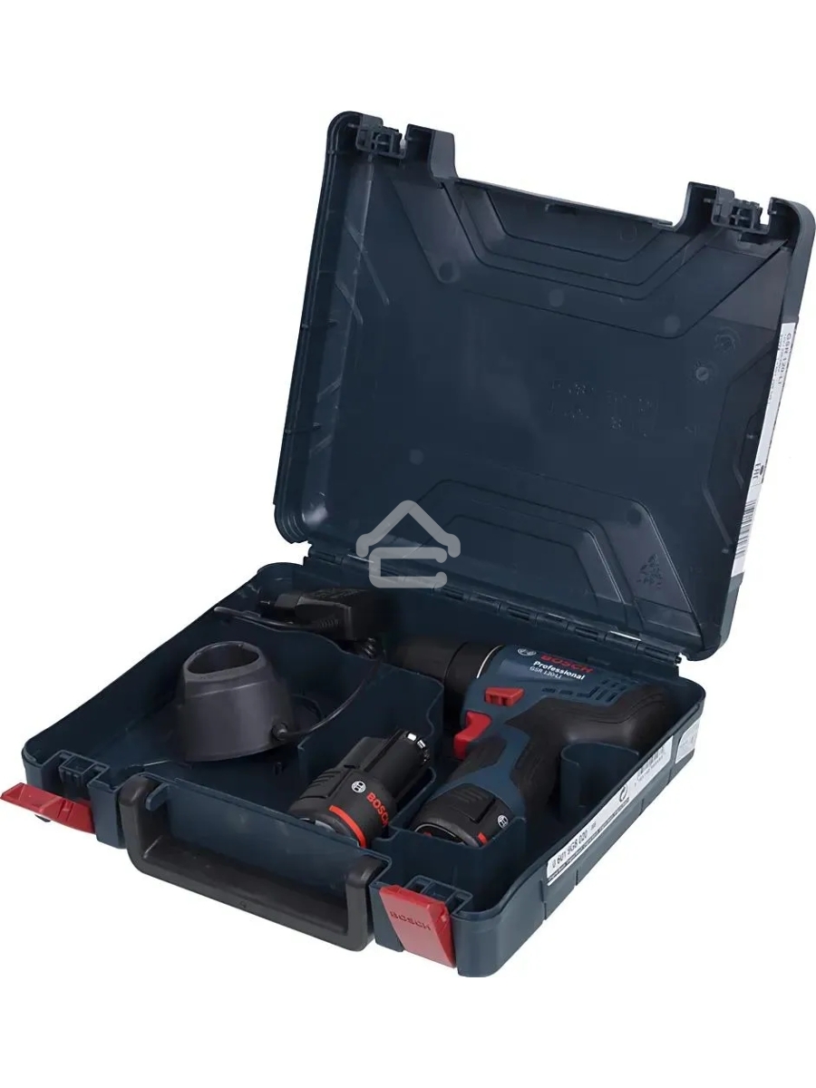 Дрель-шуруповерт Bosch GSR 120-LI Аккумуляторная, Кейс
